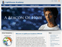 Tablet Screenshot of lighthouseacademyschool.org